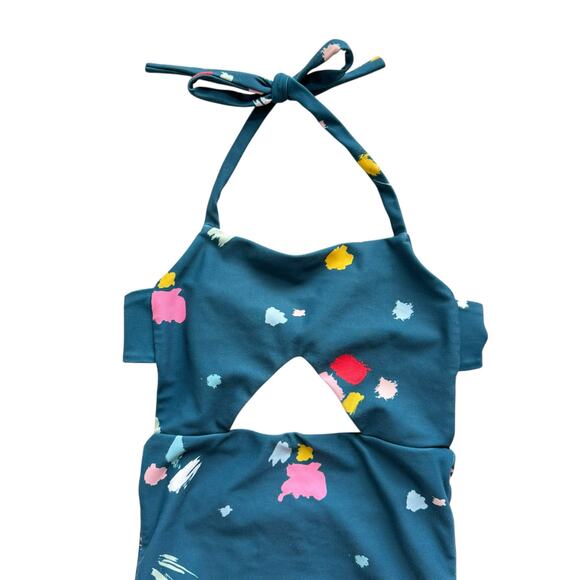 Olivia + Ocean Cut-Out Swimsuit Size 8 - Picture 2 of 4